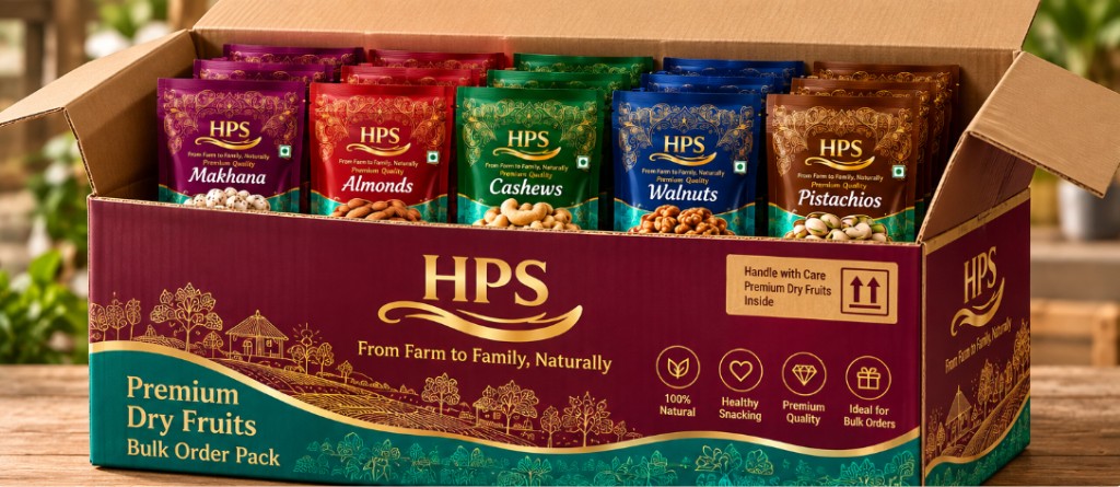 HPS bulk order carton with packs inside