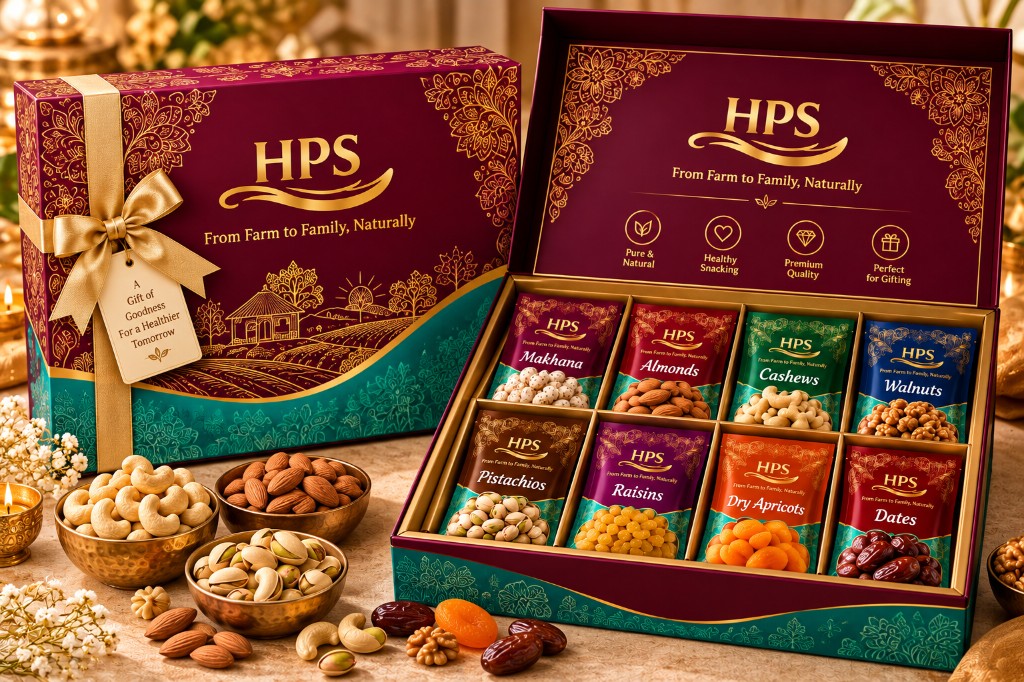 HPS premium dry fruits gift box