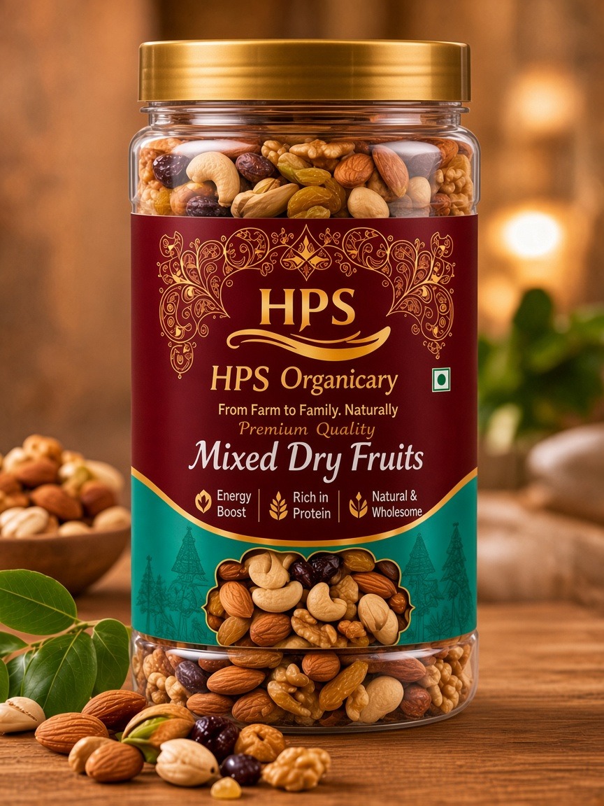 HPS mixed dry fruits pack with mixed nuts