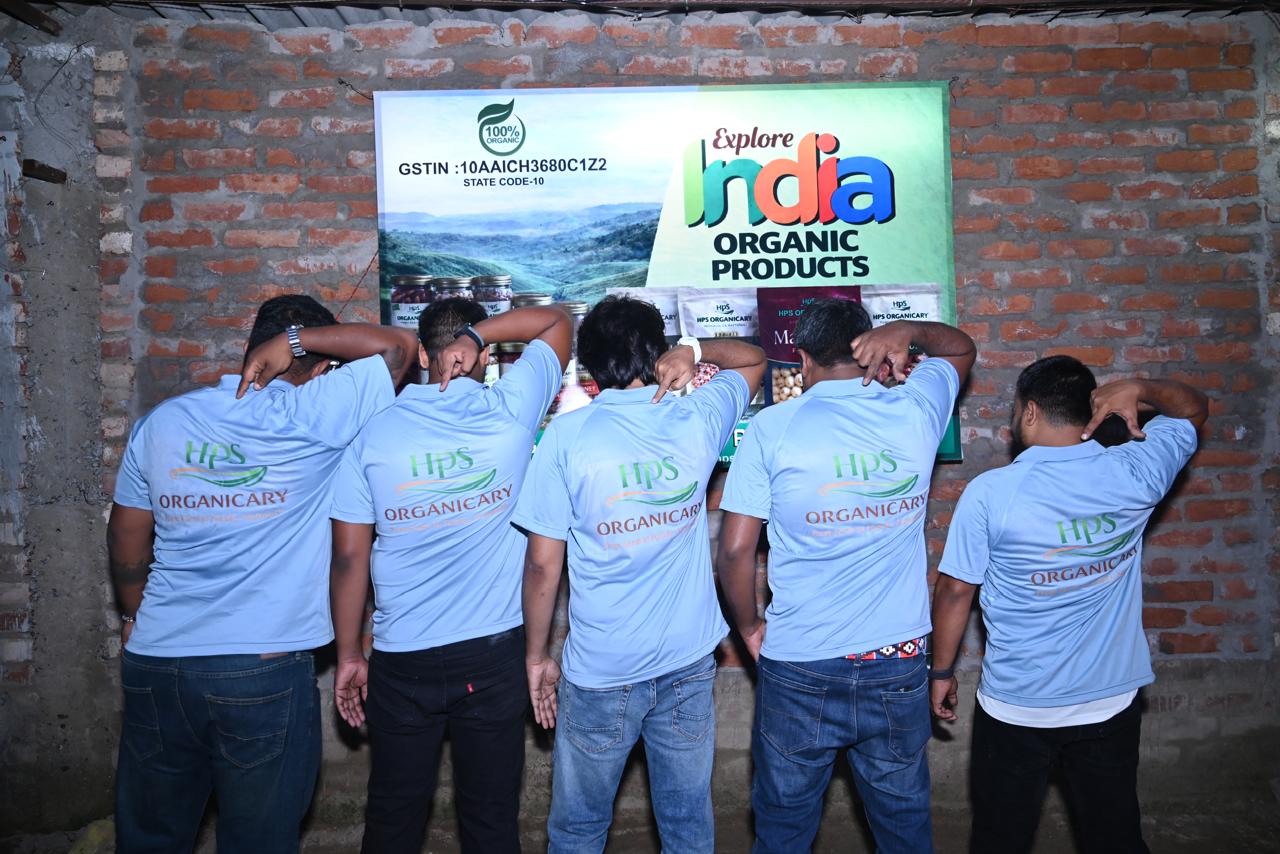 HPS Team at Explore India Organic Products
